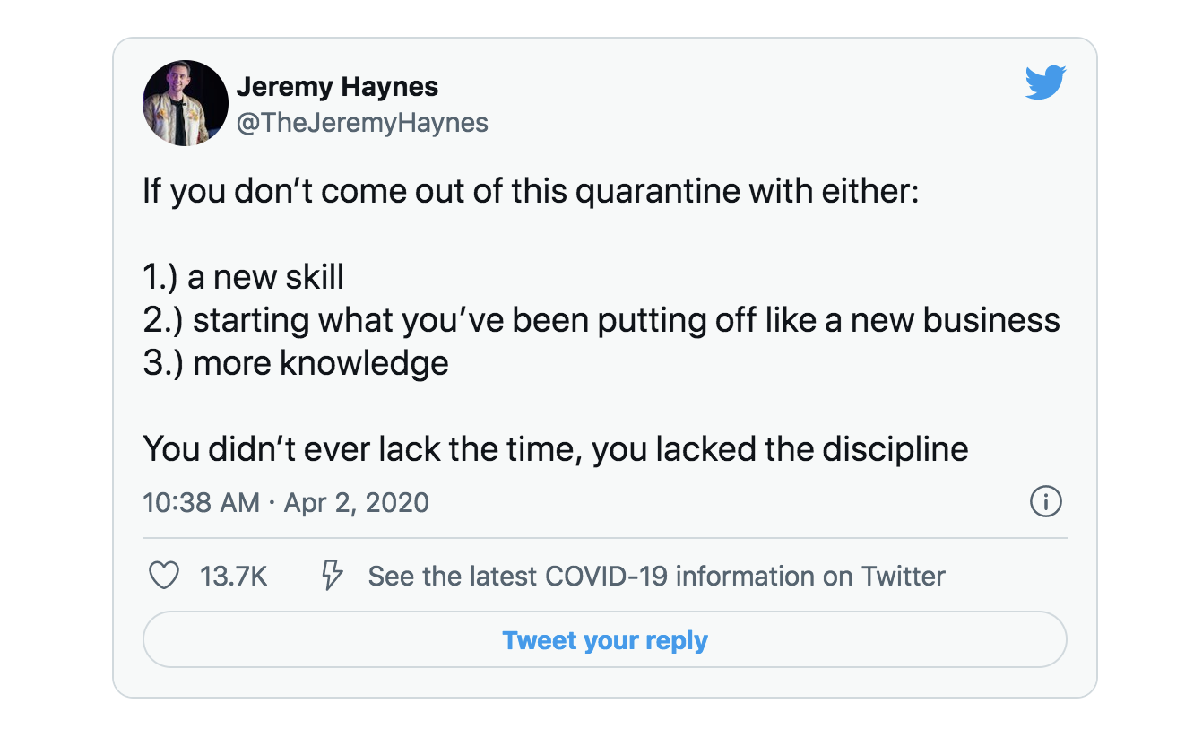 Toxic productivity and social media. 